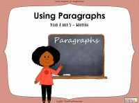 Using Paragraphs - Year 4 and 5